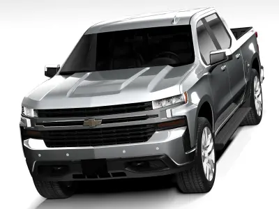 Chevrolet SIlverado 1500 LT 2019 3D model