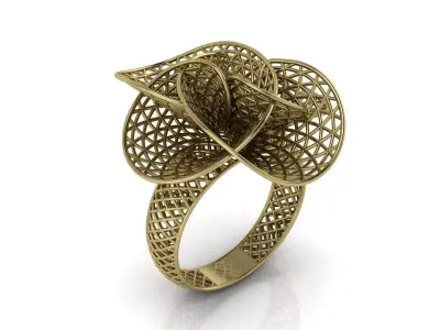 Ultra Vision Ring Jewelry 3D print model 15