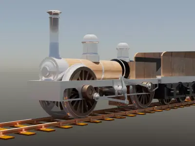 THE LABLACHE LOCOMOTIVE 3D model