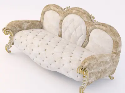 Bastex Tiffany divan 3D model