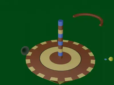 GRAND ZENO  Low-poly 3D model