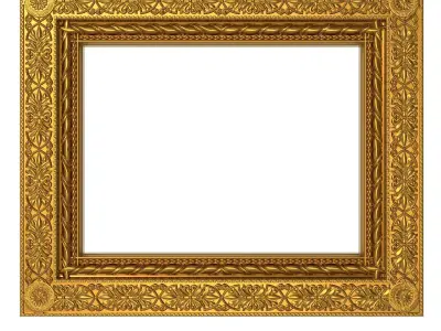 10 carved frames set 3D Model Collection