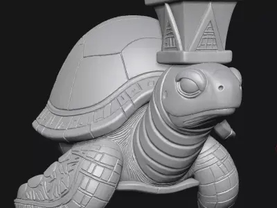 turtles 3D print model