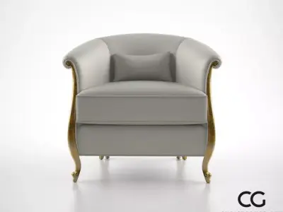Christopher Guy Greta armchair 3D model