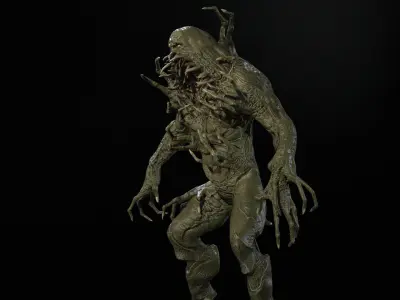 MutantZ5 Low-poly 3D model