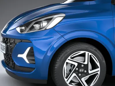 Hyundai i10 Grand 2024 3D model
