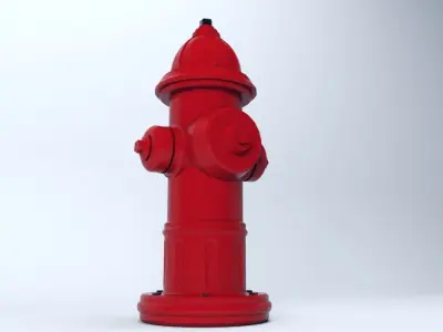 Fire hydrant Free 3D model Free low-poly 3D model