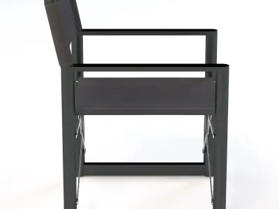 Director Outdoor Aluminum Armchair 3D model