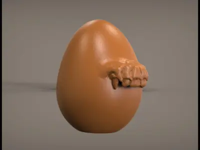 Vampire Egg 3D print model