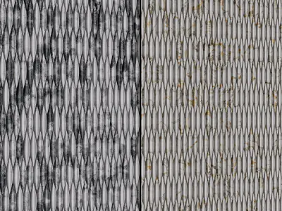 Modern 3D Ceramic Wall Tiles - Seamless Texture