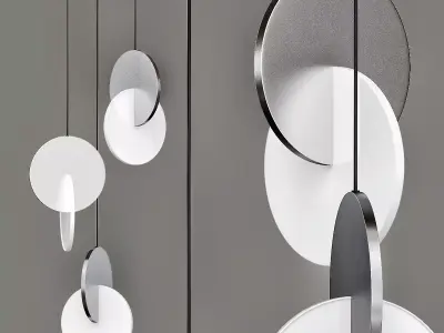 Cut out chandelier 3D model