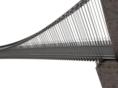 Clifton Suspension Bridge 3D model