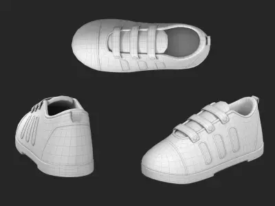 Shoes Cartoon 3D model order