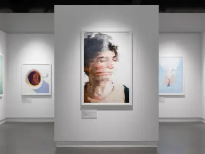 Art Gallery Contemporary 3D 3D model