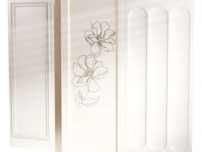 Decorative Wall panel  74 3D model