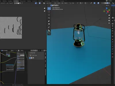 Small Lantern Free 3D model