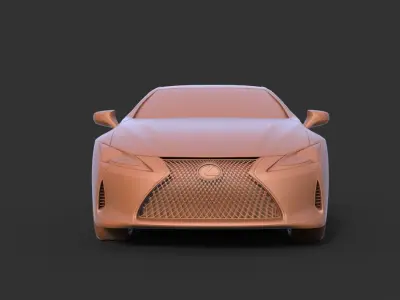 Lexus LC500 3D print model