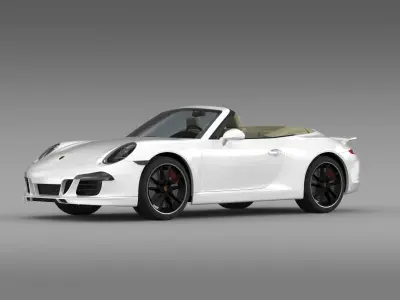 Porsche 911 Exclusive Cabrio 3D model