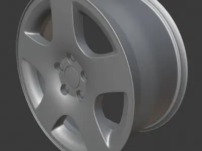 Audi A8 Rims 3D model