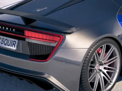 Generic Supercar 2018 3D model