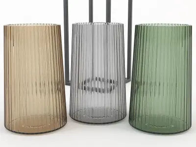 Vase ROY - D13xH20cm - JYSK 3D model