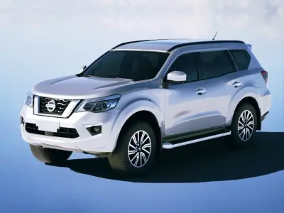Nissan Terra 2020 Low-poly 3D model