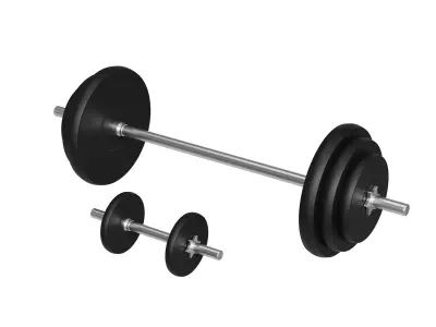 Gym Dumbbell 3D model