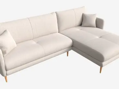 Chaise Small Ercol Aosta 3D model