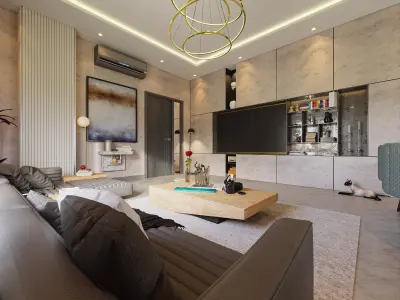 Premium 3D Interior Design 3D model