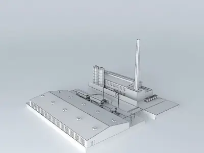 CANAL TRAIN Free 3D model