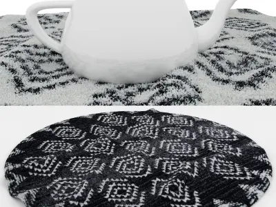 Rugs No 493 Low-poly 3D model