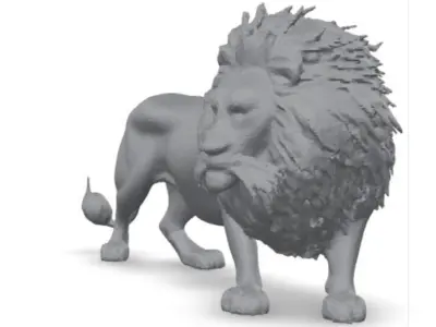 3d lion model 3D model purchase