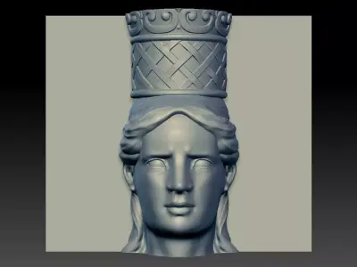 Caryatids - Sample Free 3D model