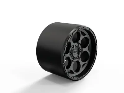 kmc DIRTY HARRY wheel 3D MODEL 3D print model