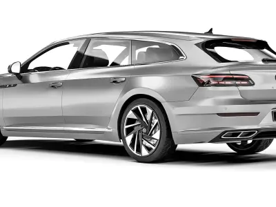 Volkswagen Arteon Shooting Brake 2021 3D model