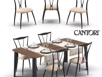 Cantori Milos and Vilma 3D model