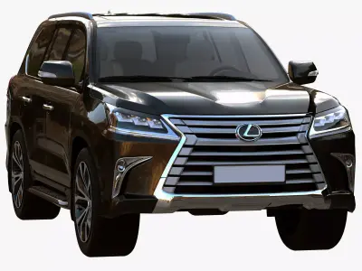 Lexus LX III 3D model