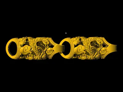 Chain pipe Dragon 3D print model