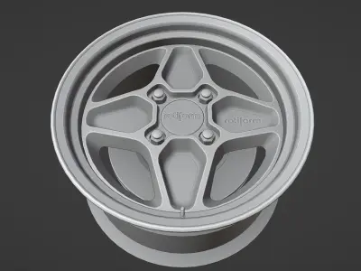 GTB - Wheels - Game Ready Low-poly 3D model