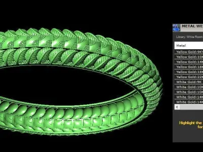 bangle 3D print model