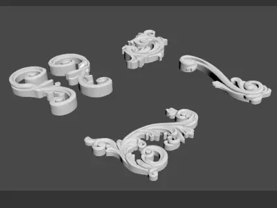 Trim Ornament 37 3D model