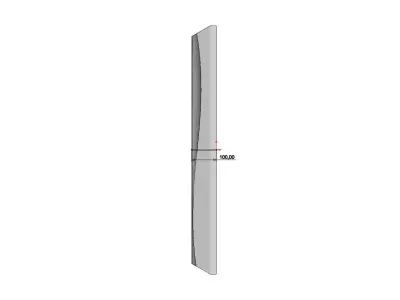 3d wall organic dune decorative panel relief  3D print model