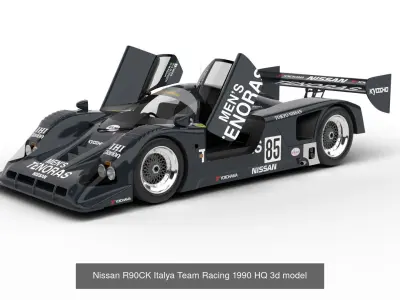 Pack Nissan R90CK Racing 1990 HQ interior