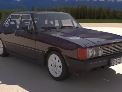 Opala Diplomata 1988 SE 3D model