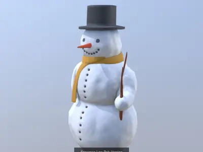  Christmas Stuff 3D Model Collection