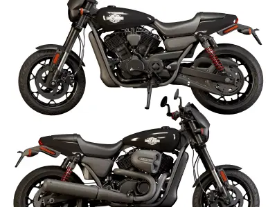 Harley Davidson XG750 3D model