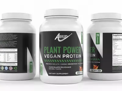 Protein Powder 3D model