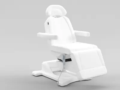 Beauty  Electric chair with 4 engines Low-poly 3D model