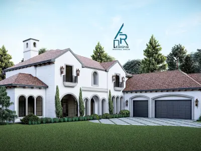 Modern Mediterranean - Stl-Dae file - 3d model Only 3D print model