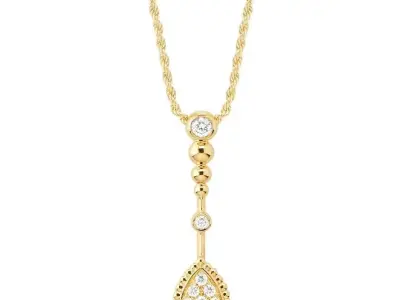 BOUCHERON - SERPENT BOHEME - NECKLACE - SOLARITE MOTIF XS 3D print model